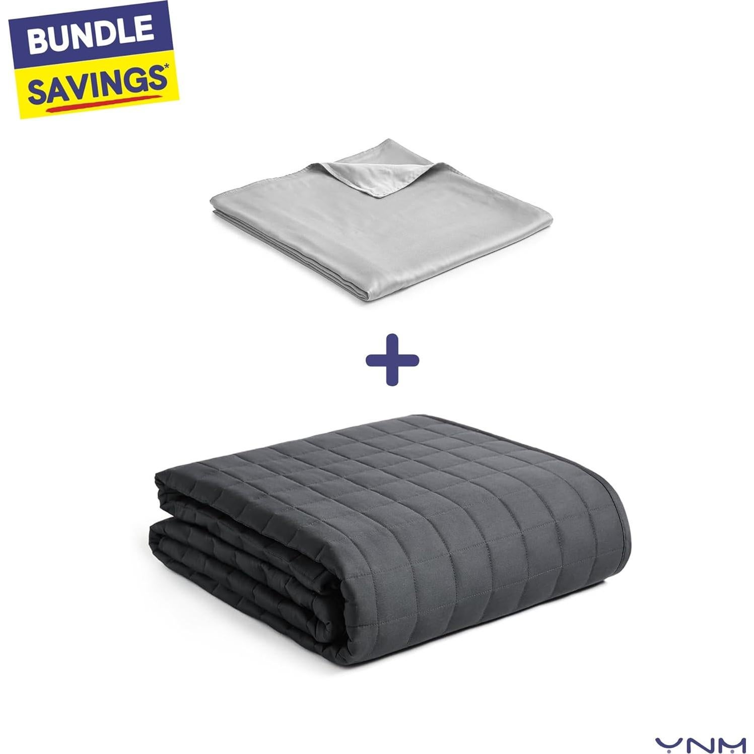 Cubierta de Edredón Refrigerante YnM 152x203cm Gris Claro