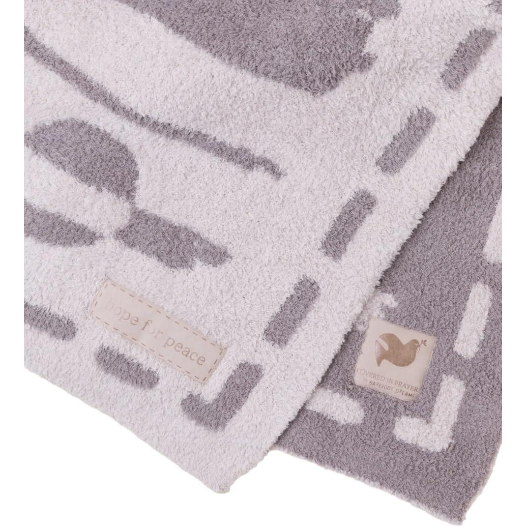 Manta CozyChic Barefoot Dreams 137x183 cm Piedra