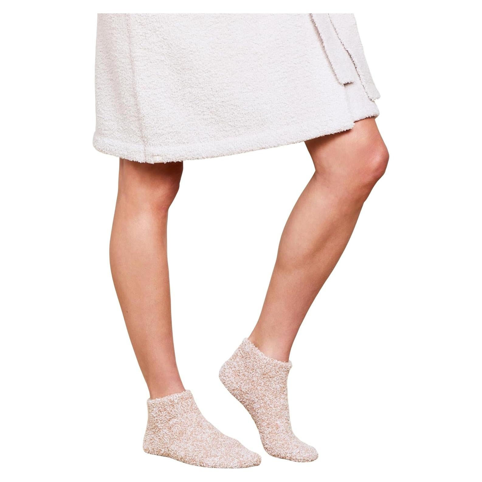 Calcetines de Tenis Heathered CozyChic Barefoot Dreams - Talla Única