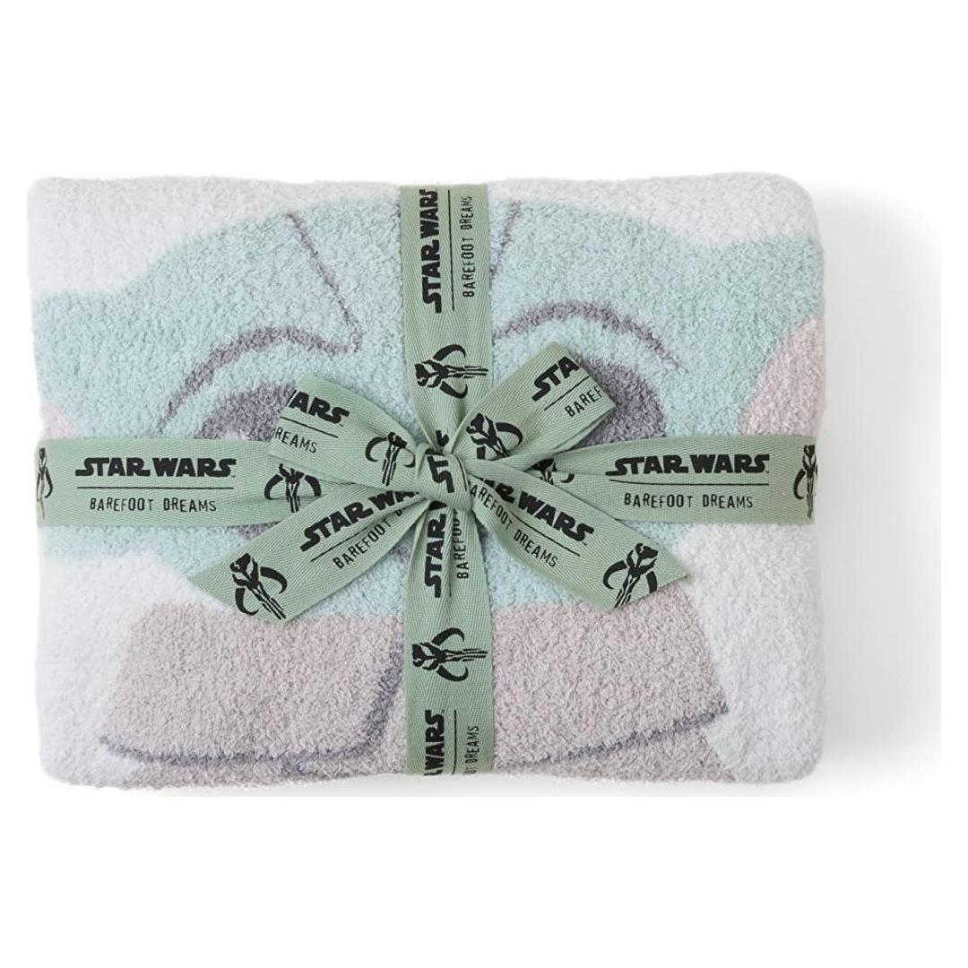 Manta de Cochecito Barefoot Dreams Grogu 76x102 cm Crema Multi