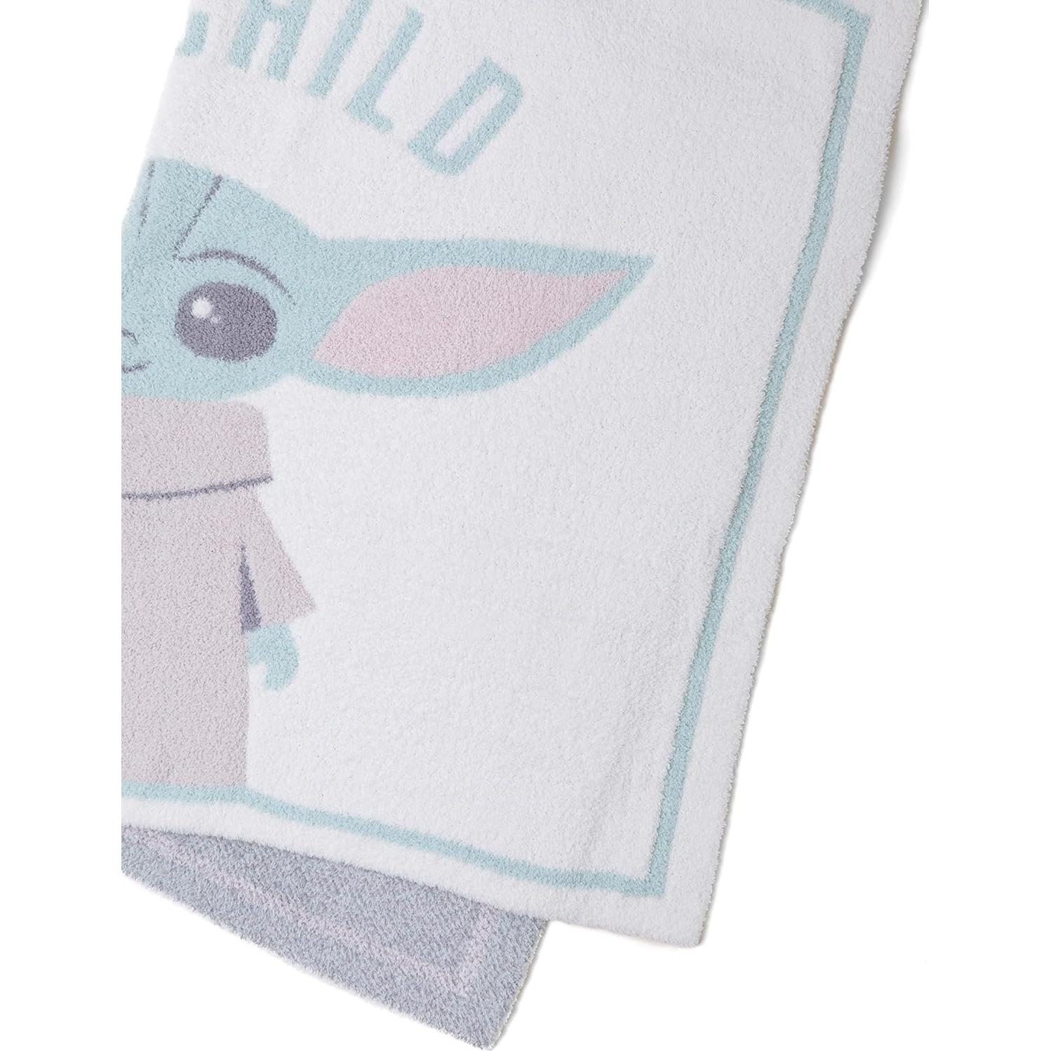 Manta de Cochecito Barefoot Dreams Grogu 76x102 cm Crema Multi