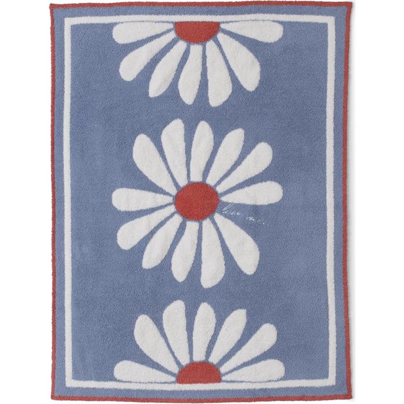 Manta de Cochecito CozyChic Daisy Barefoot Dreams 76x102cm