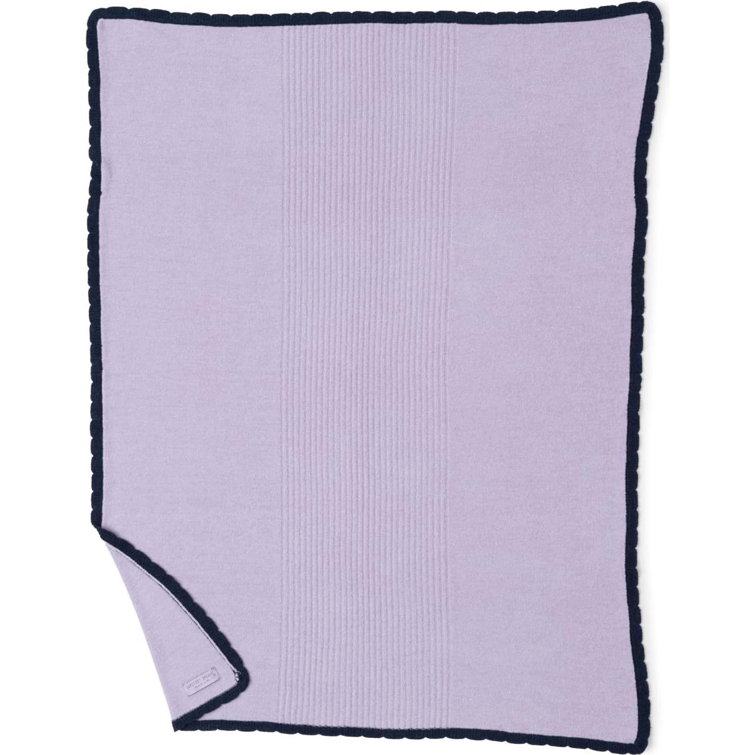 Manta de cochecito Barefoot Dreams CozyChic Ultra Lite 76x102cm Lila