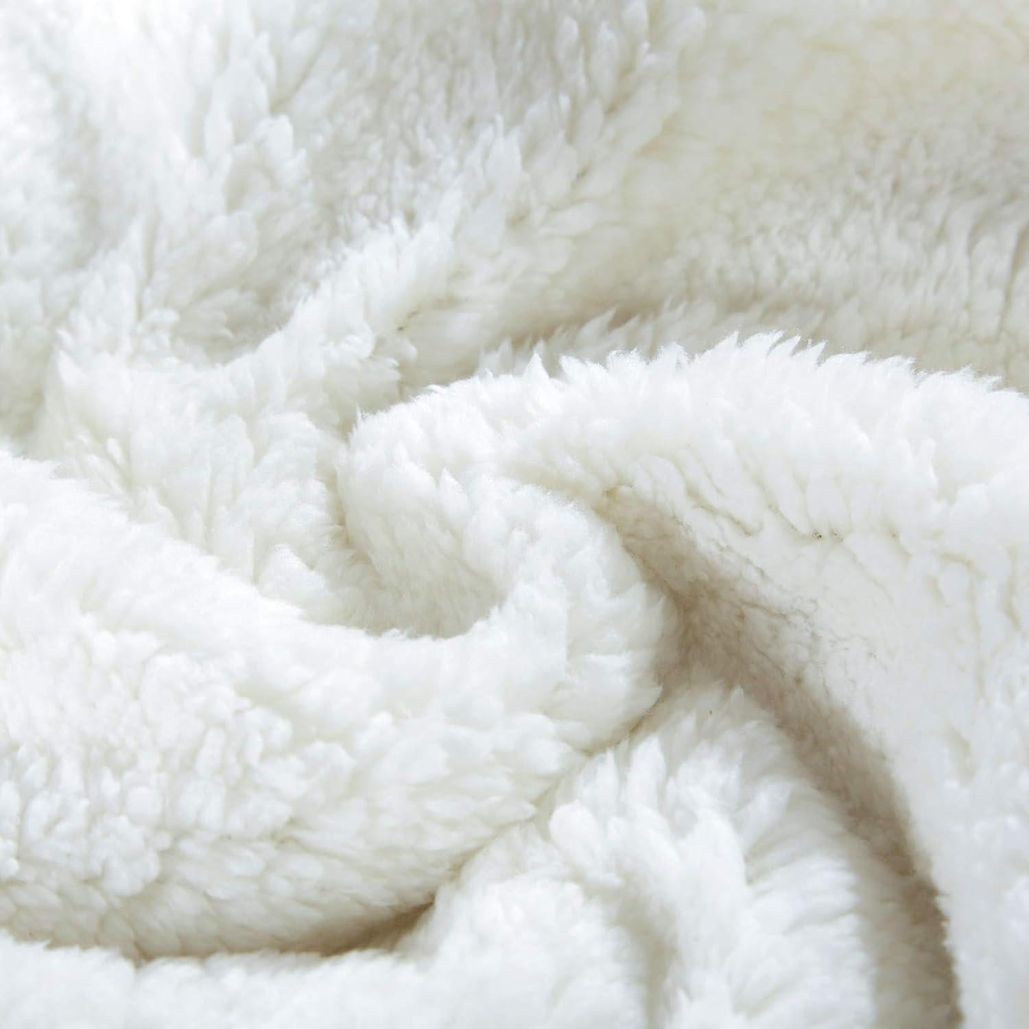 Manta de Sherpa MERRYLIFE 152x178 cm Color Groenlandia