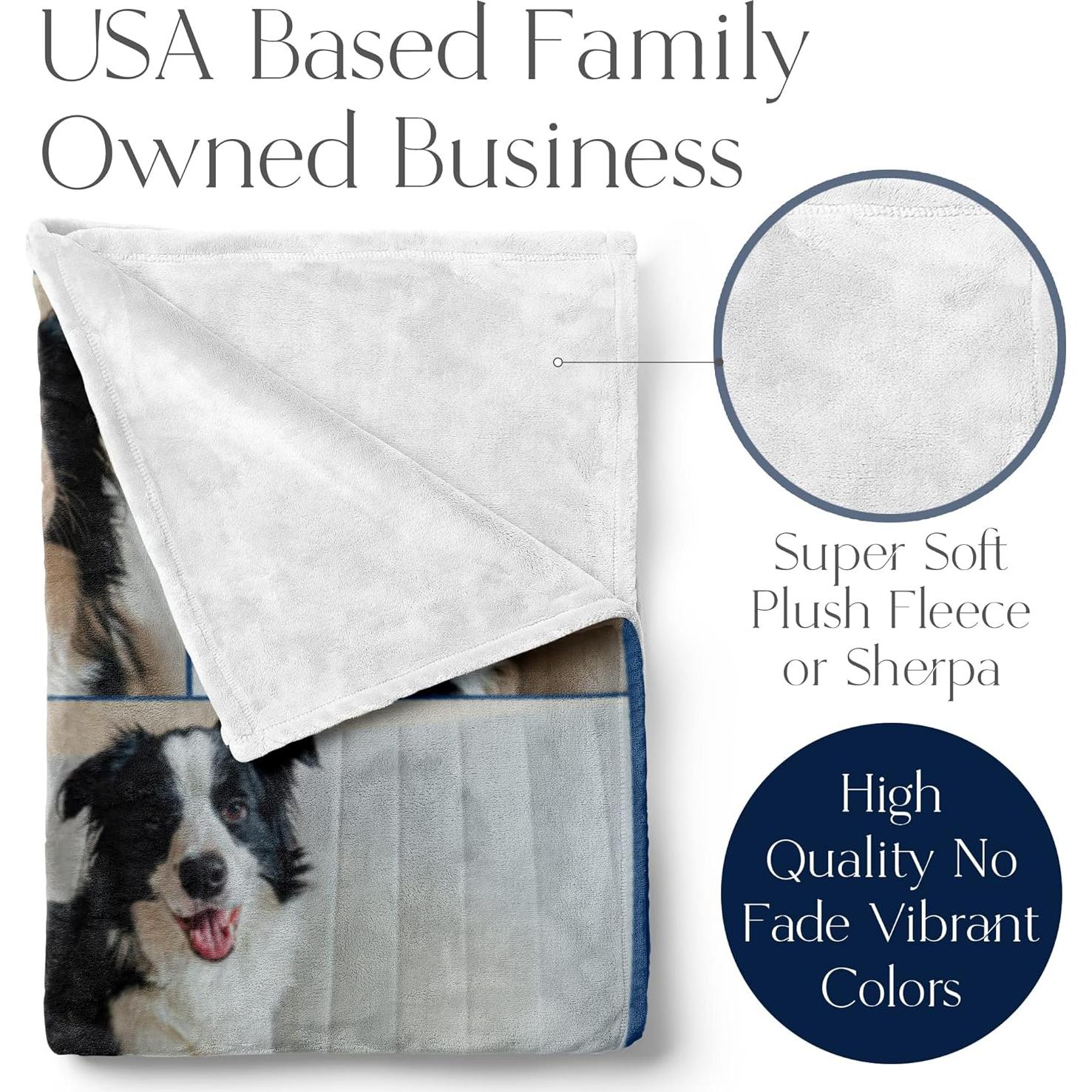 Manta Personalizada con Foto Vida Personalizada 127x152 cm