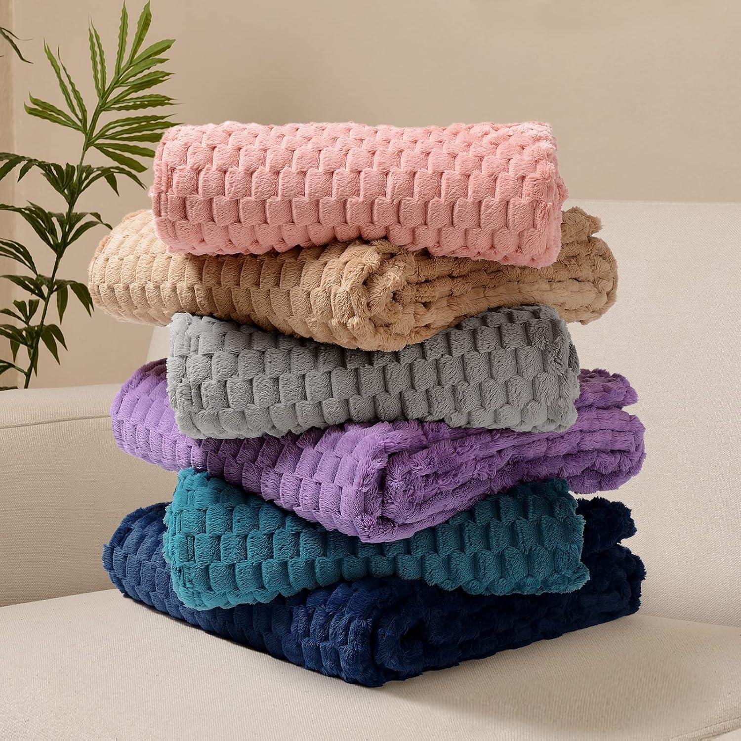 Manta de Forro FY FIBER HOUSE 101.6x127 cm Rosa Suave