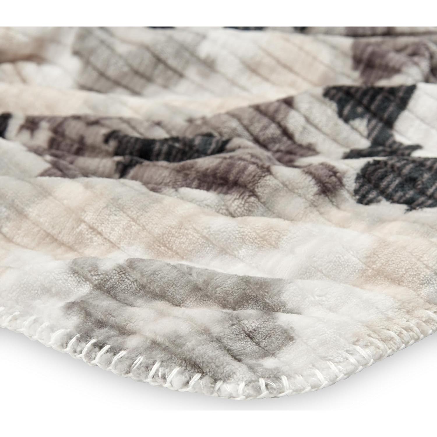 Manta de lanzamiento Northwest Nadira Ikat 127x152 cm Sherpa