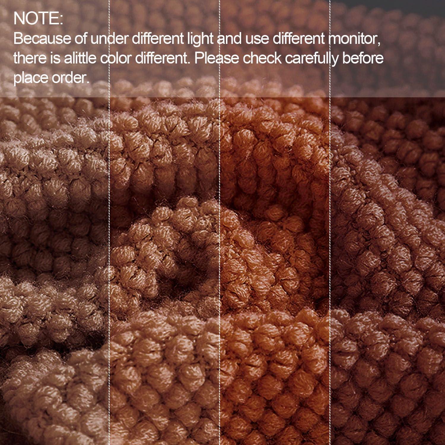 Manta Tejida LOMAO 127x152 cm Acrílico Caramelo con Borlas