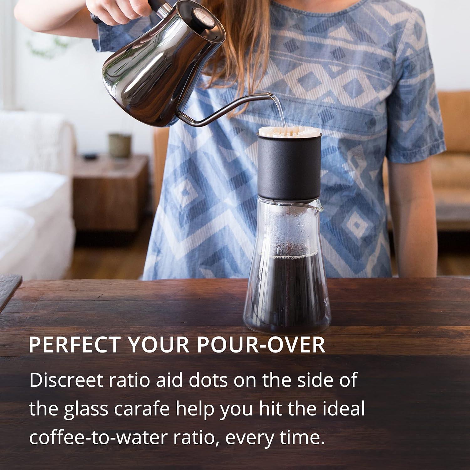 Jarra de Café Doble Pared Fellow Stagg 600 ml Vidrio Borosilicato