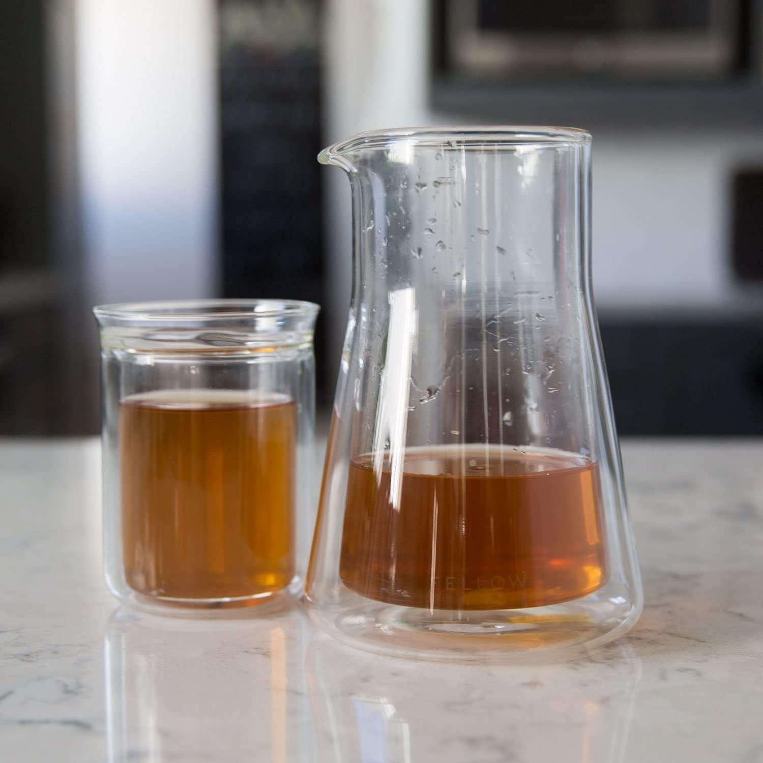 Jarra de Café Doble Pared Fellow Stagg 600 ml Vidrio Borosilicato