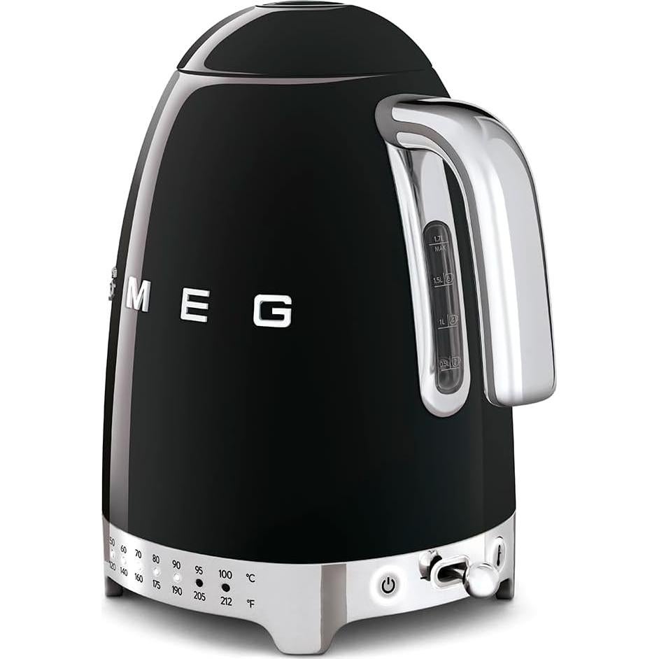Hervidor Eléctrico SMEG KLF04 - 7 Tazas, Acero Inoxidable, 1400W