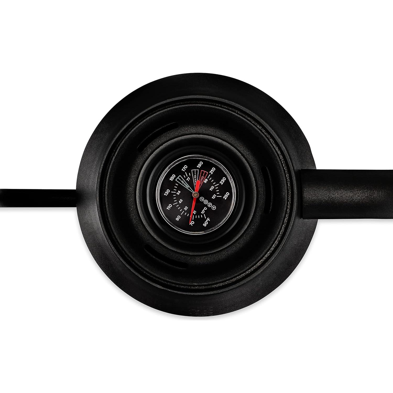 Hervidor de café y té Soma de acero inoxidable 1L negro