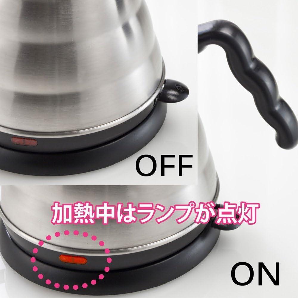 Hervidor Eléctrico Hario V60 Buono Acero Inoxidable 0.8kg