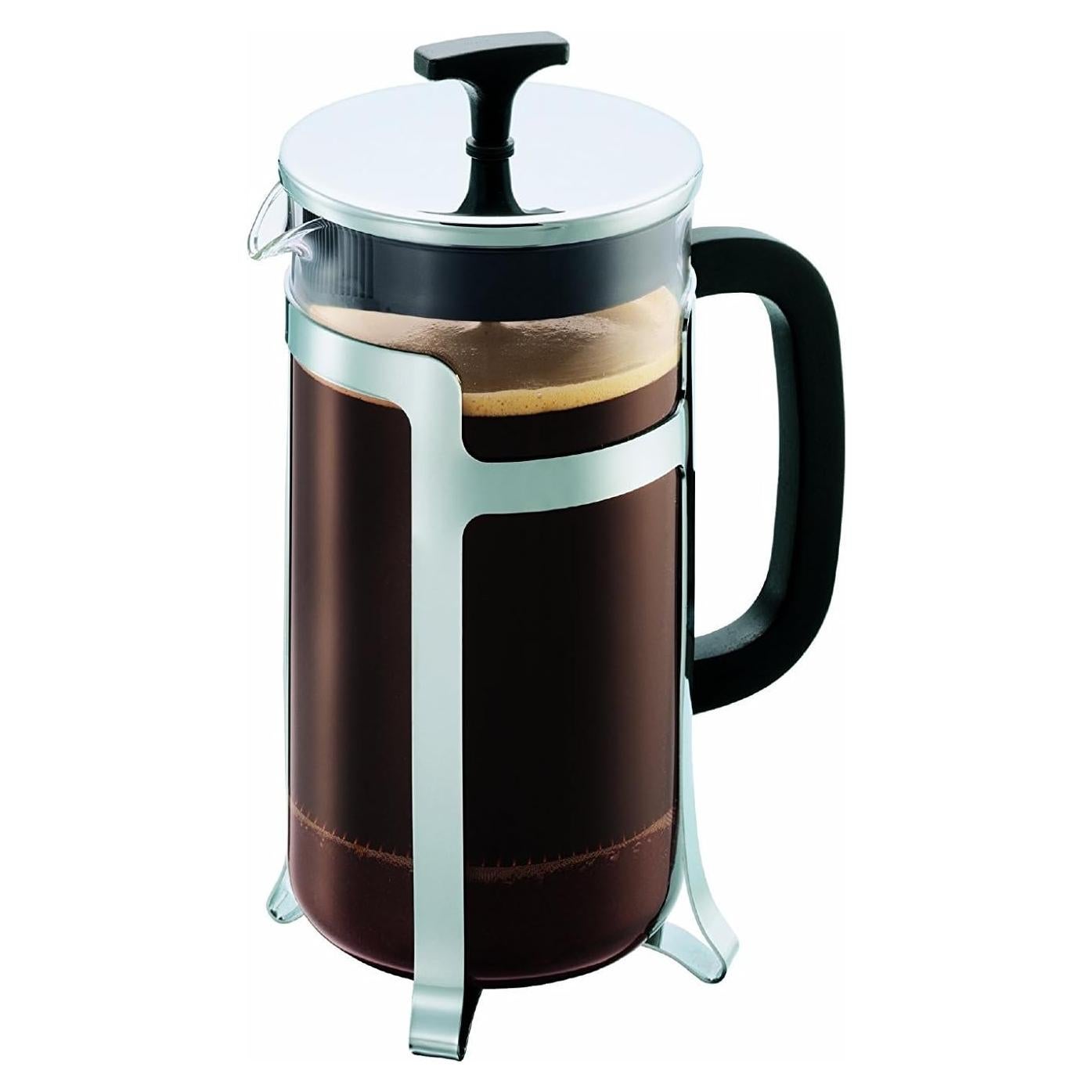 Cafetera de Émbolo Bodum Jesper 1000ml Vidrio Acero Inoxidable