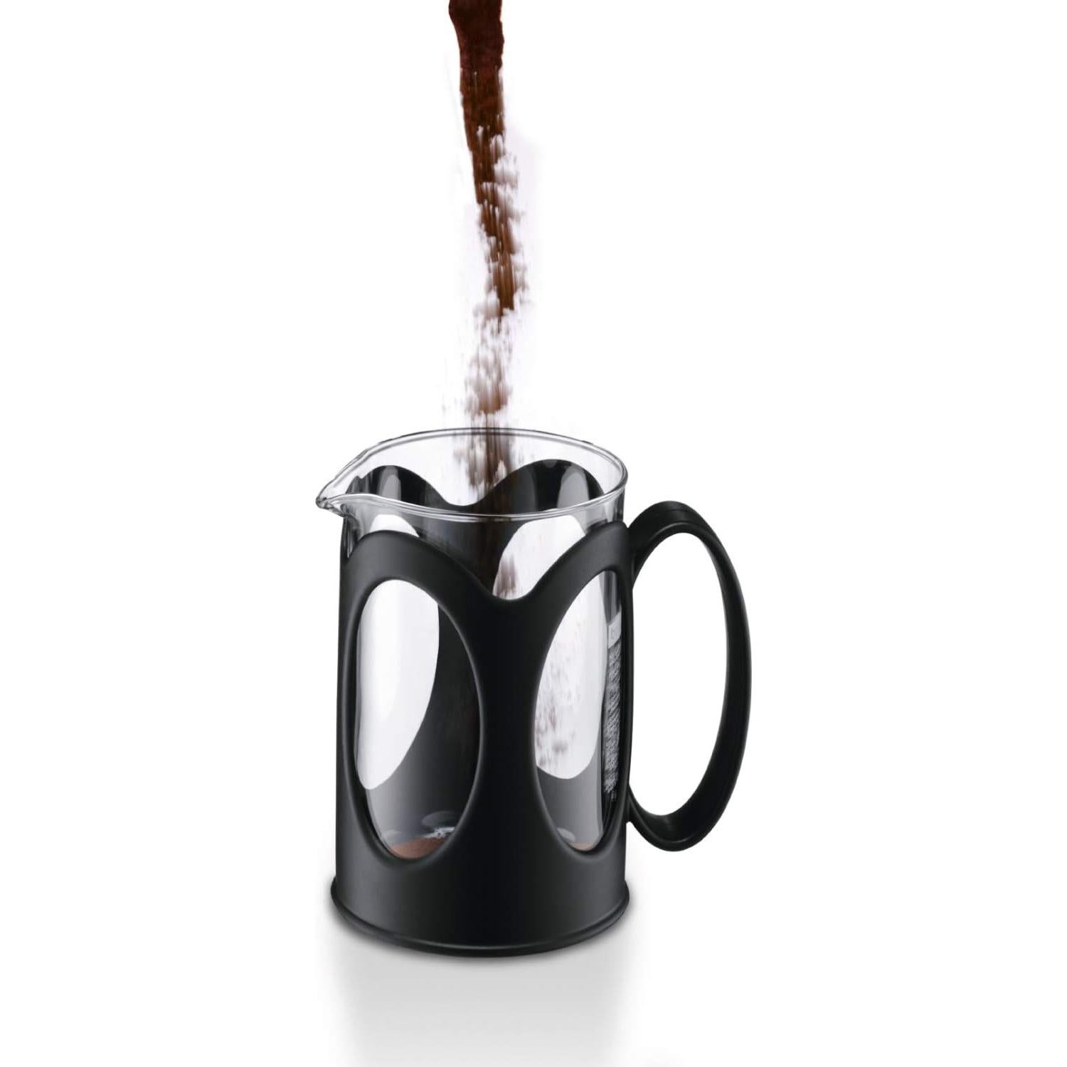 Cafetera de Émbolo Bodum Kenya 4 Tazas 0.5 L Vidrio Negro