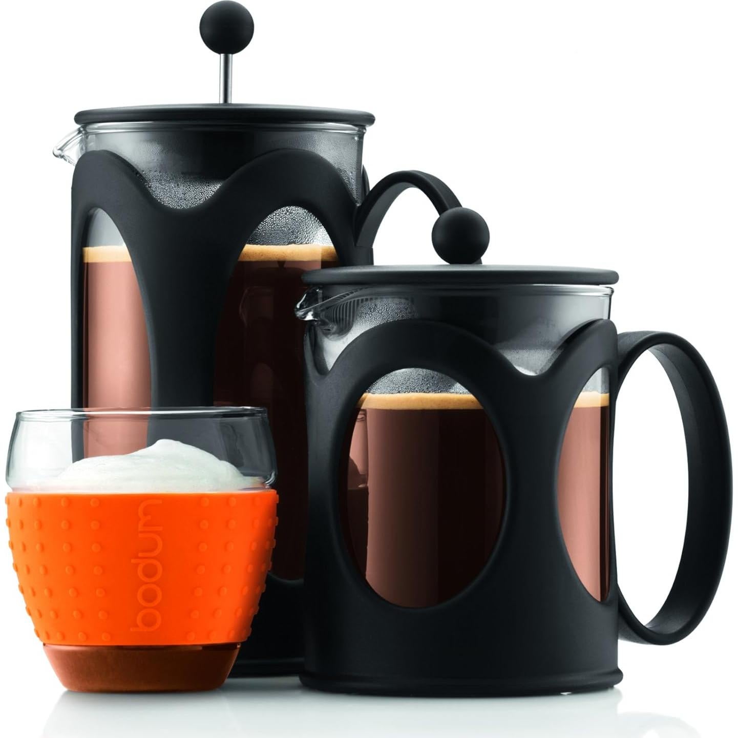 Cafetera de Émbolo Bodum Kenya 4 Tazas 0.5 L Vidrio Negro