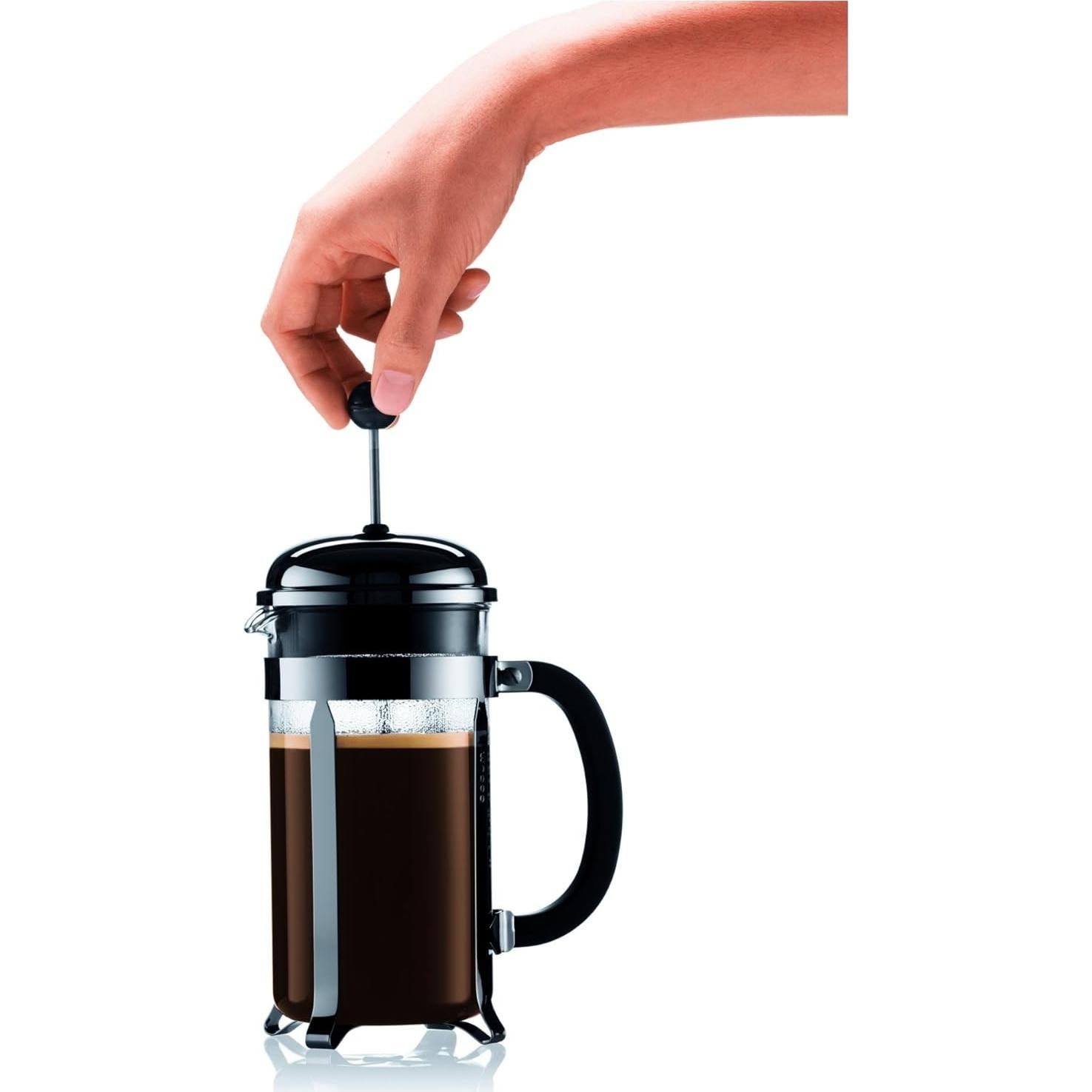 Prensa Francesa Bodum Chambord 3 Tazas 350ml Acero Inoxidable