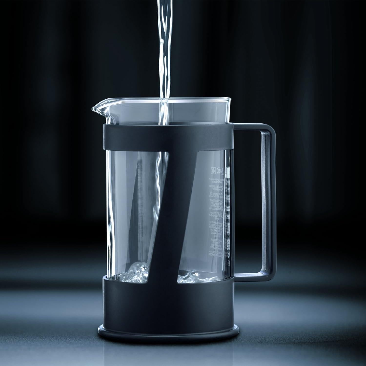 Cafetera de Émbolo Bodum Crema 4 Tazas 500 ml Negra