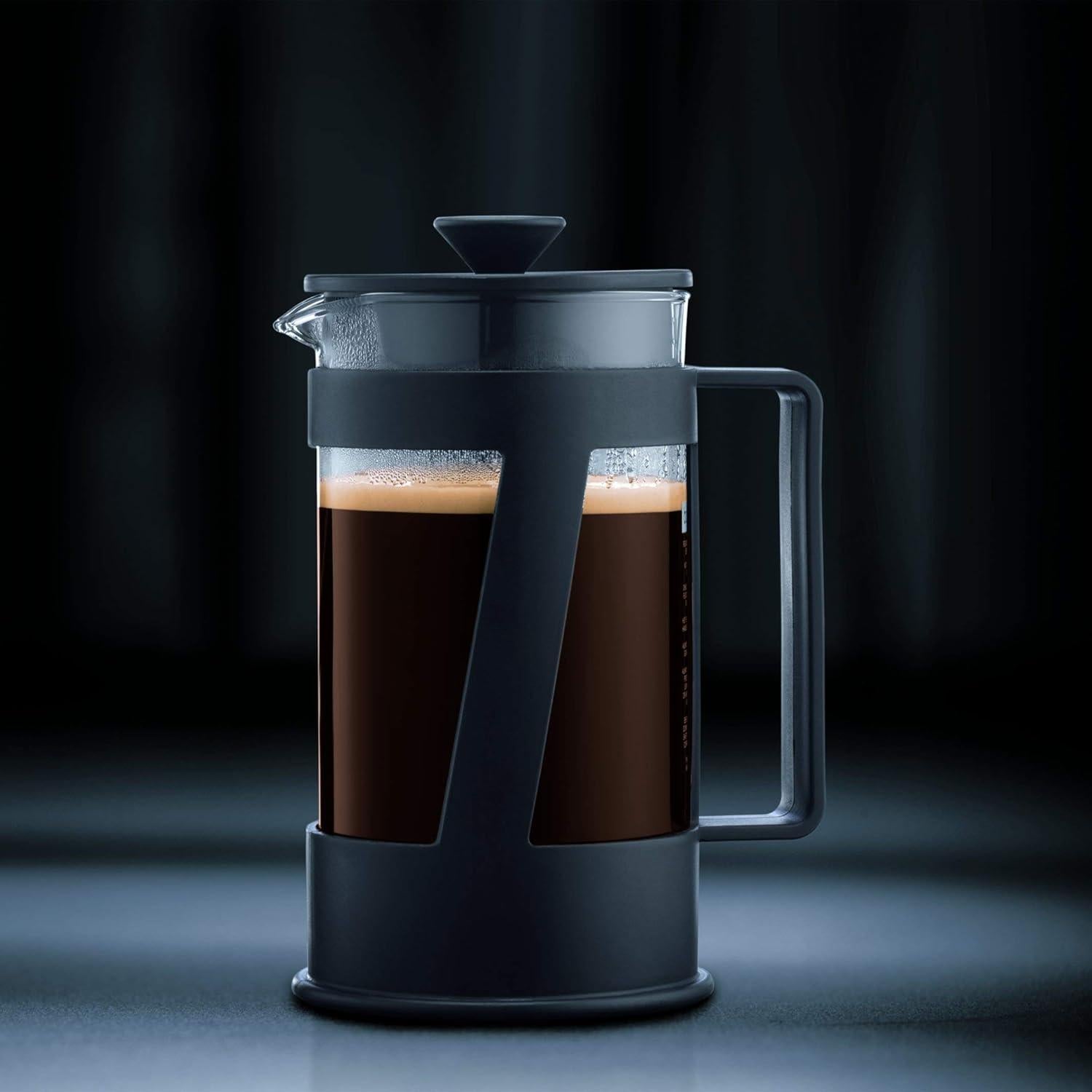 Cafetera de Émbolo Bodum Crema 4 Tazas 500 ml Negra