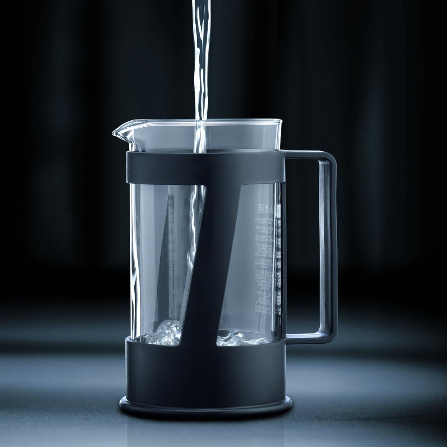 Cafetera de Émbolo Bodum Crema 8 Tazas 1 Litro Manual