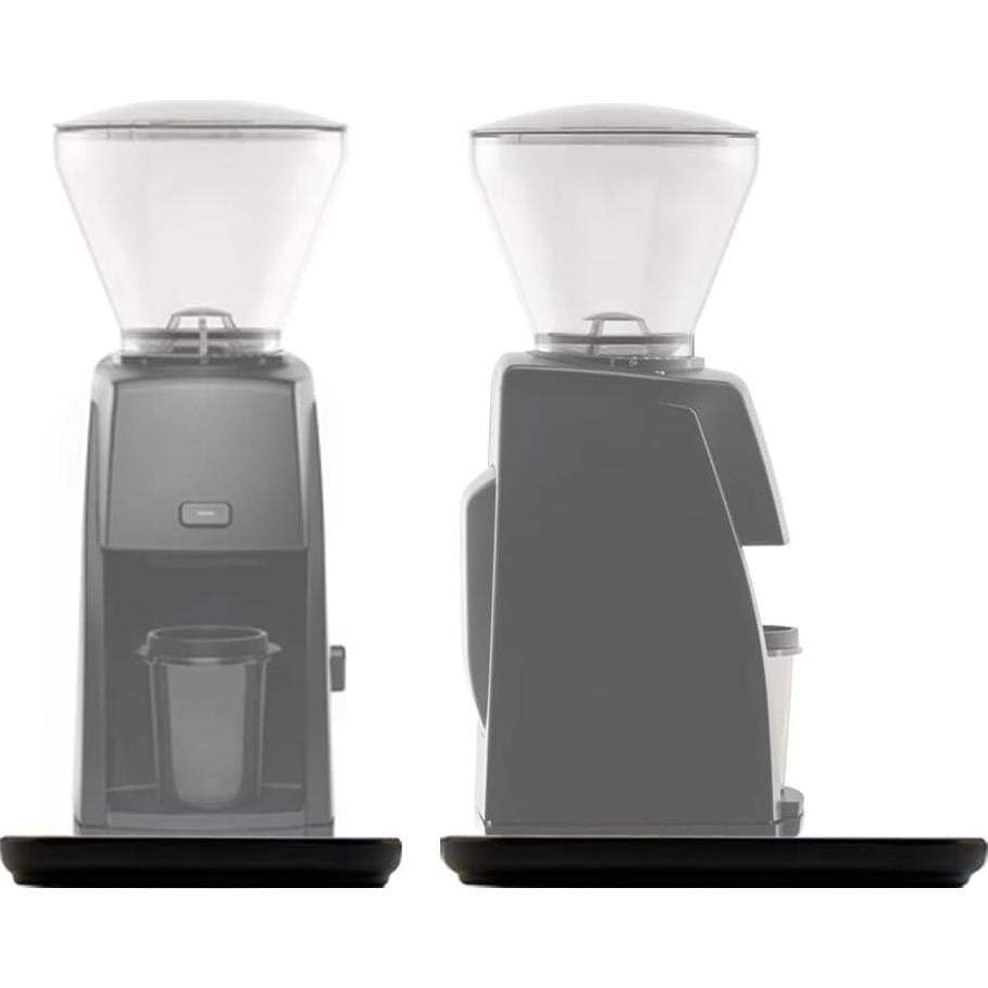 Bandeja para Molinillo de Café QHAND Negra - Recoge Posos