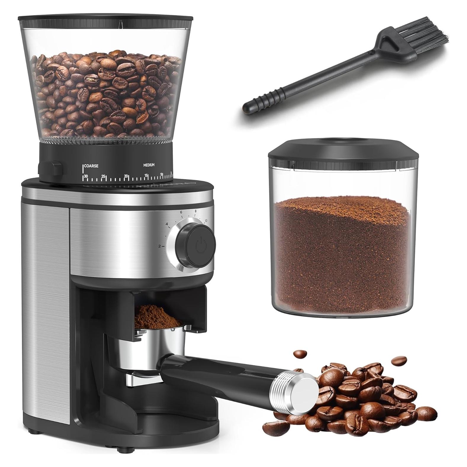 Molino de Café Eléctrico AYCHIRO 30 Configuraciones 2-12 Tazas