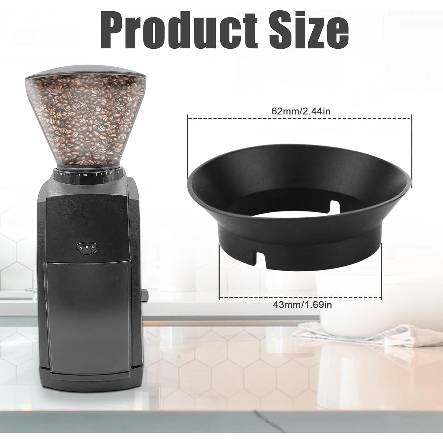 4 Juntas de Silicona para Molinillo de Café Baratza Encore