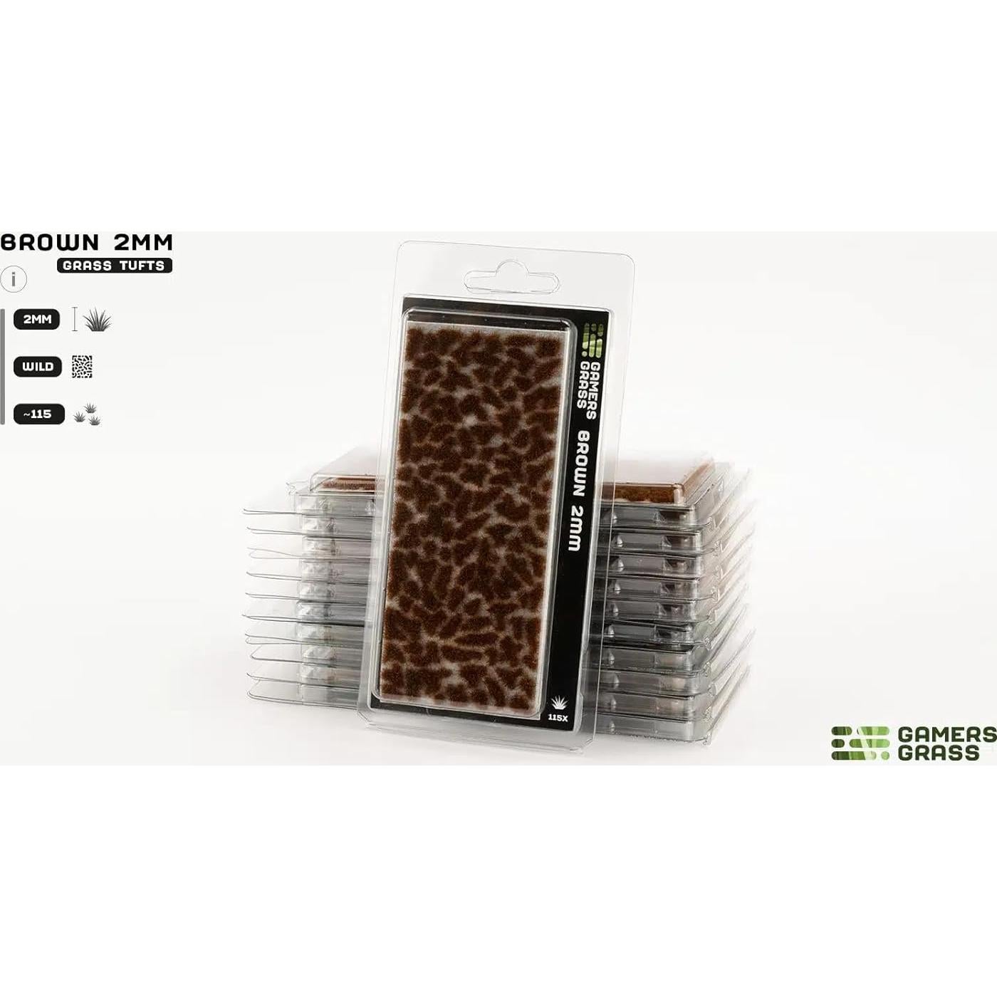 Grama de Juego Marrón 2mm Gamers Grass para Dioramas