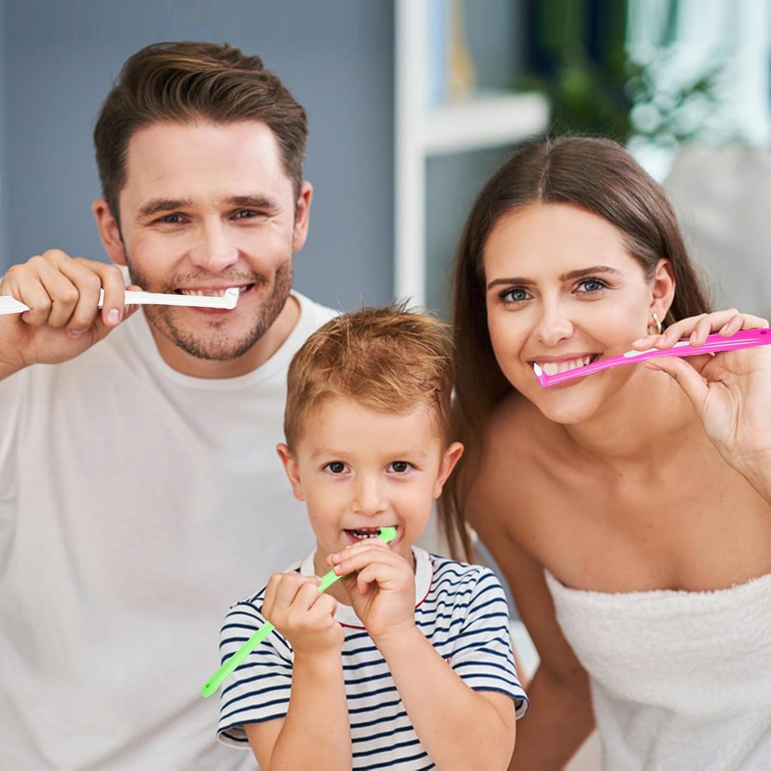 8 Cepillos Interdentales Lanjue con Punta Final y Funda