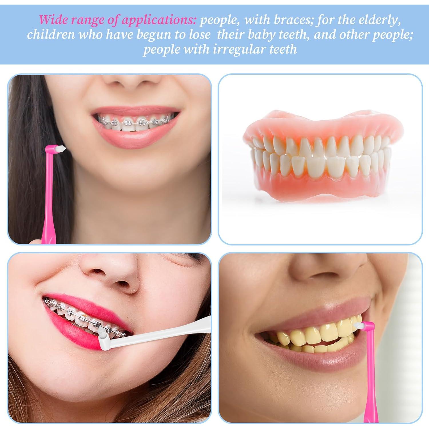 Set de 8 Cepillos de Dientes Interdentales Bruislard Suaves