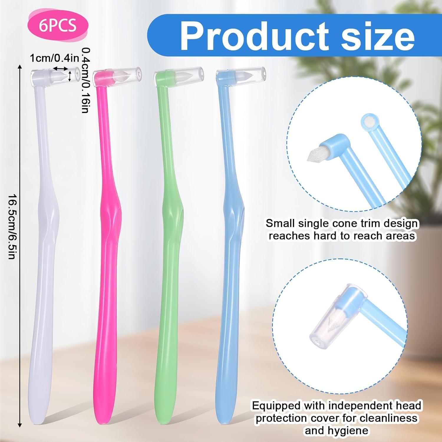 Set de 8 Cepillos de Dientes Interdentales Bruislard Suaves