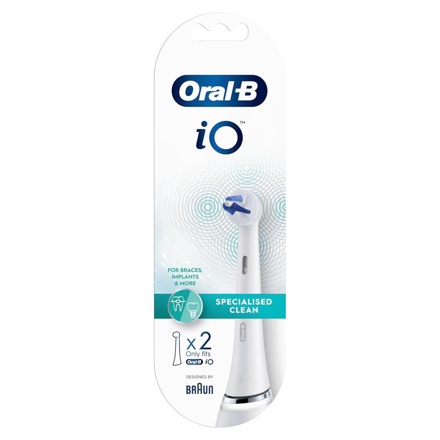 Cabezal de Cepillo Eléctrico Oral-B iO Limpieza Especializada - 2 Unidades