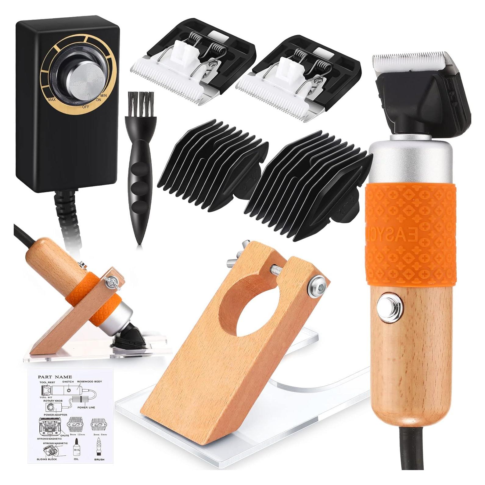 Recortadora de Alfombra Eléctrica Landhoow 200W Ajustable