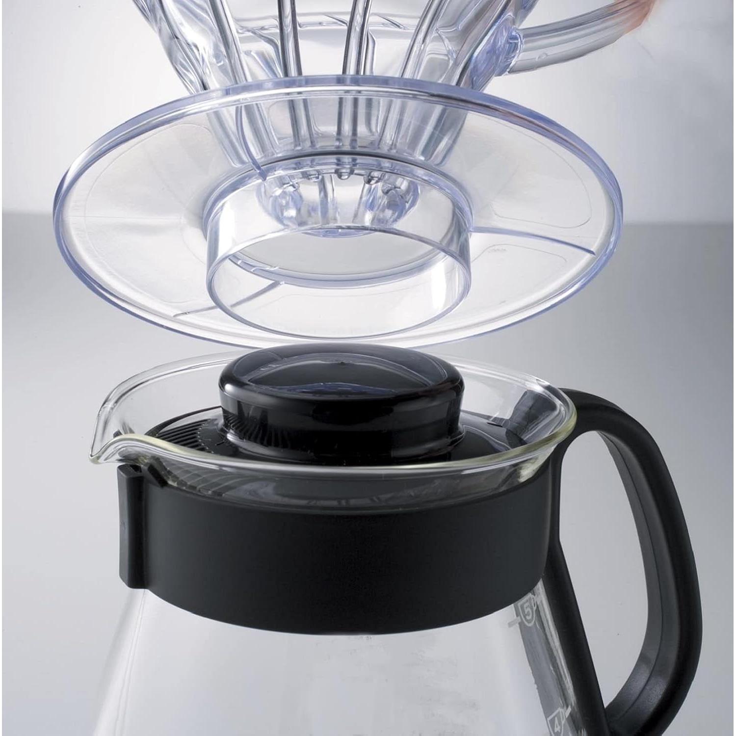 Servidor de Café Hario V60 Cristal 600ml Japonés