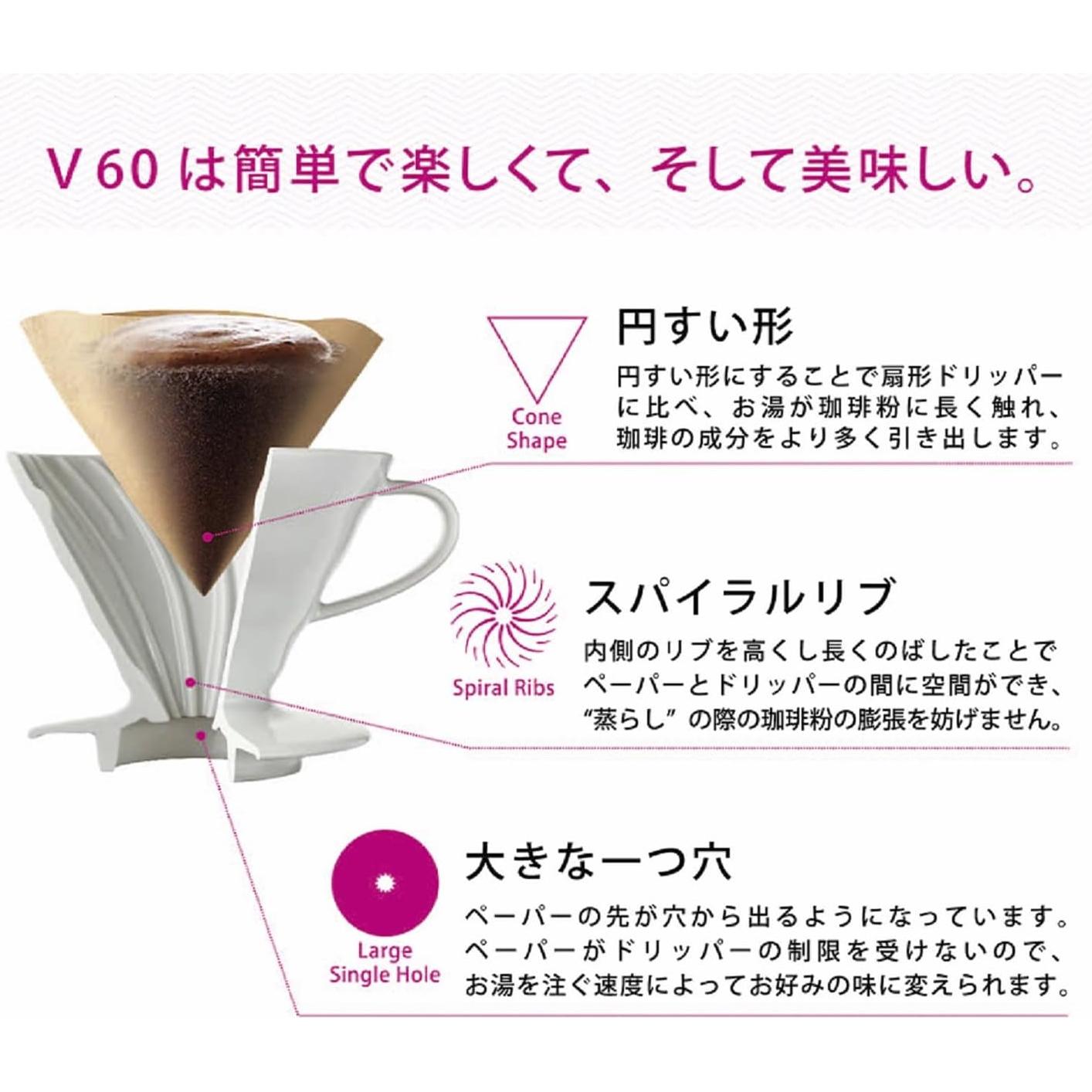 Juego de Goteador y Servidor HARIO BVD-3012-GR 600ml Gris