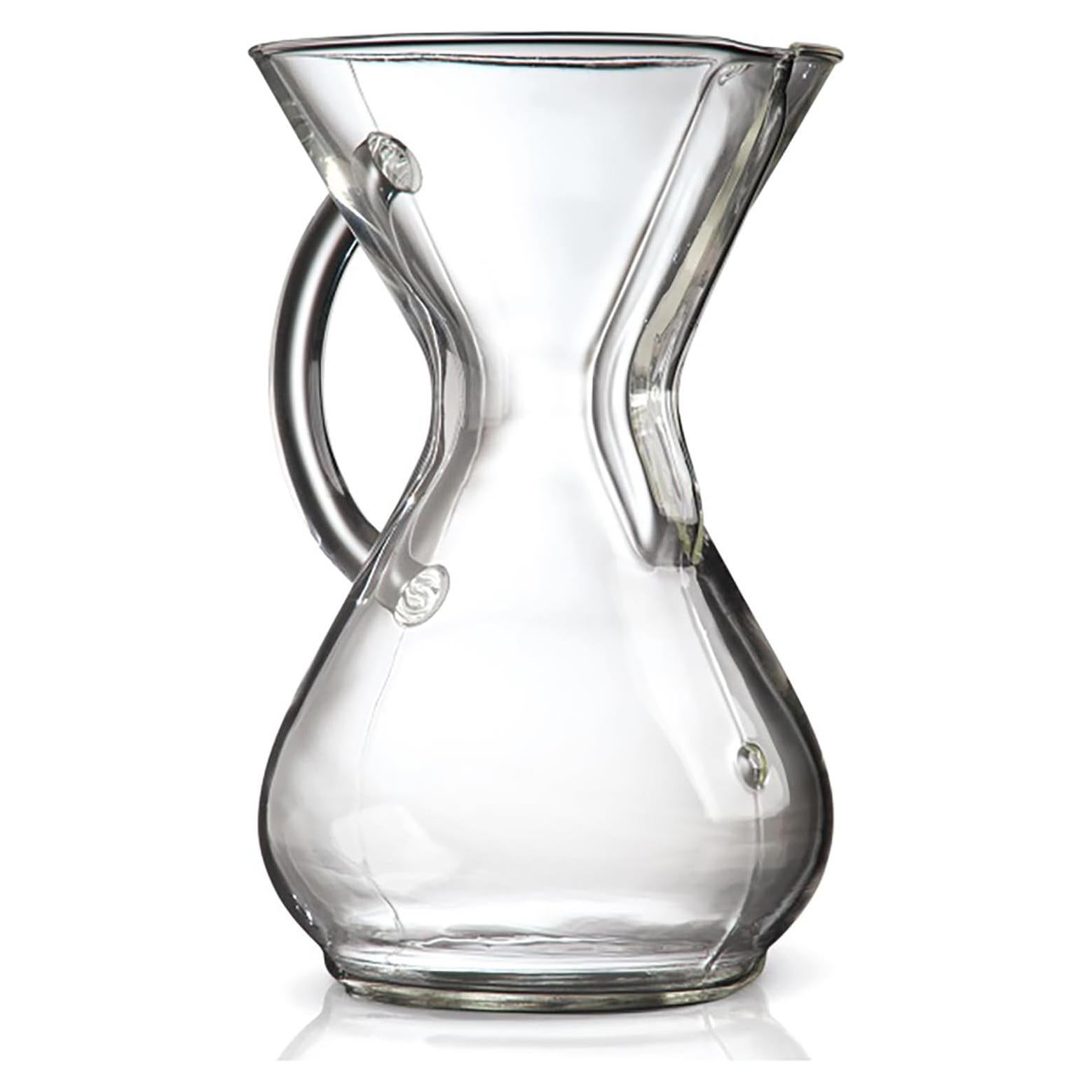 Cafetera Chemex Pour-Over de Vidrio - 6 Tazas - Modelo CM-6GH