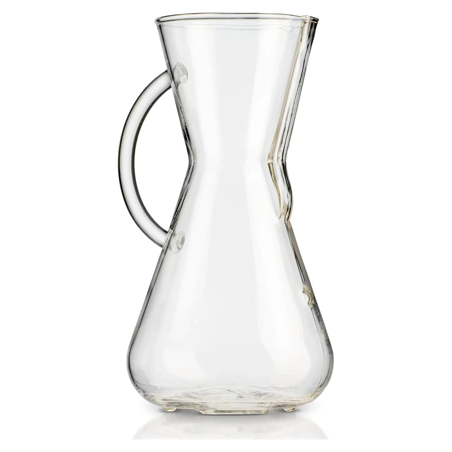 Cafetera Chemex Pour-Over de Vidrio - 3 Tazas - Manual