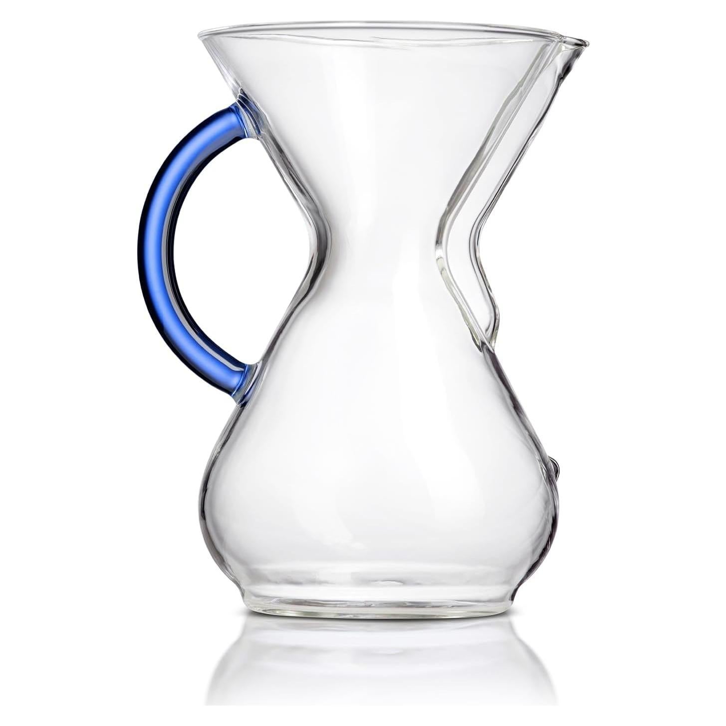 Cafetera Chemex de Vidrio 6 Tazas Zafiro - Diseño Moderno