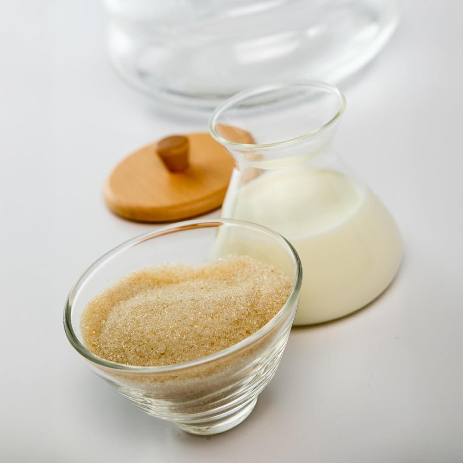 Juego de Azúcar y Crema CHEMEX de Vidrio Soplado - 2 Piezas