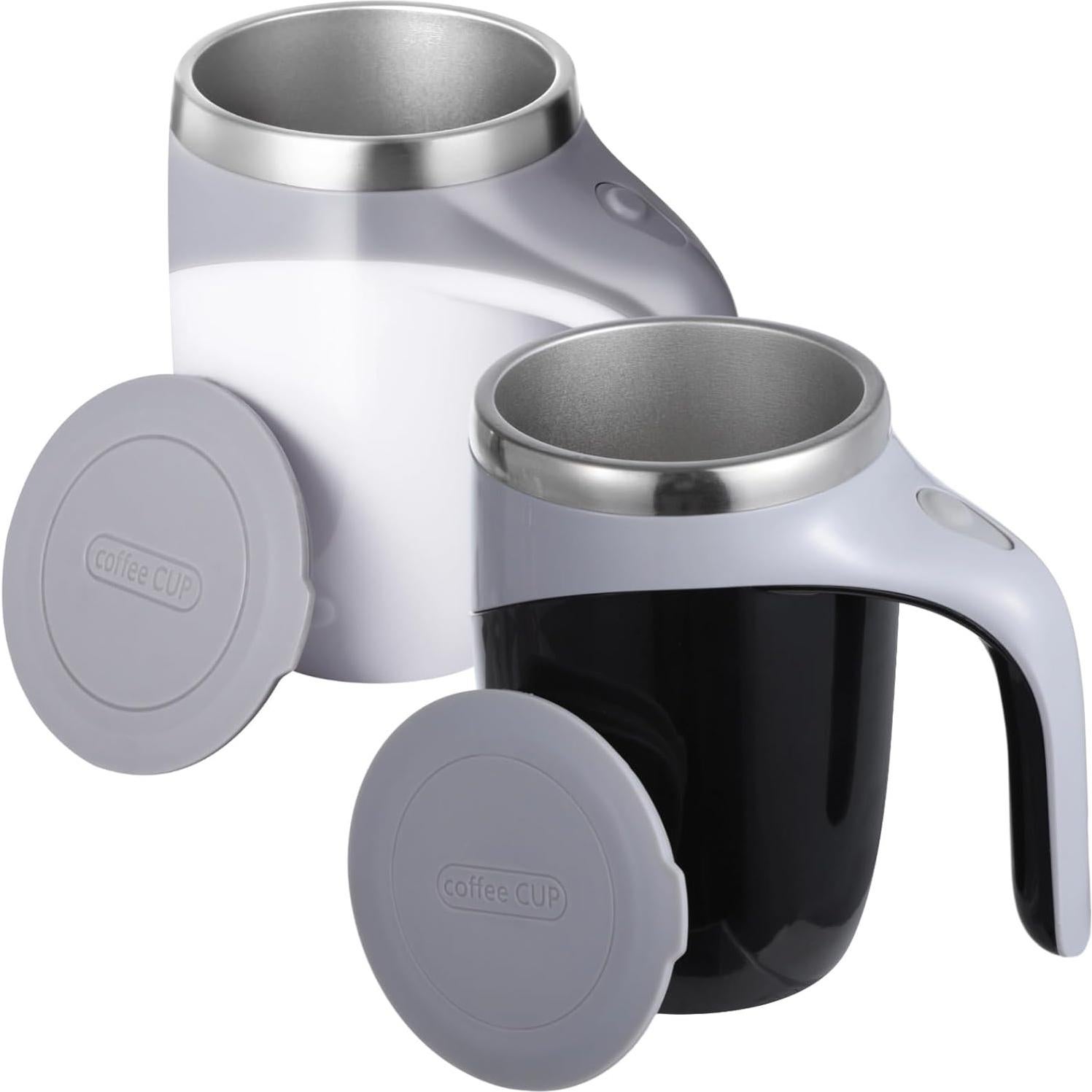 Taza de café auto mezcladora Lnrueg 393.7ml 2 piezas