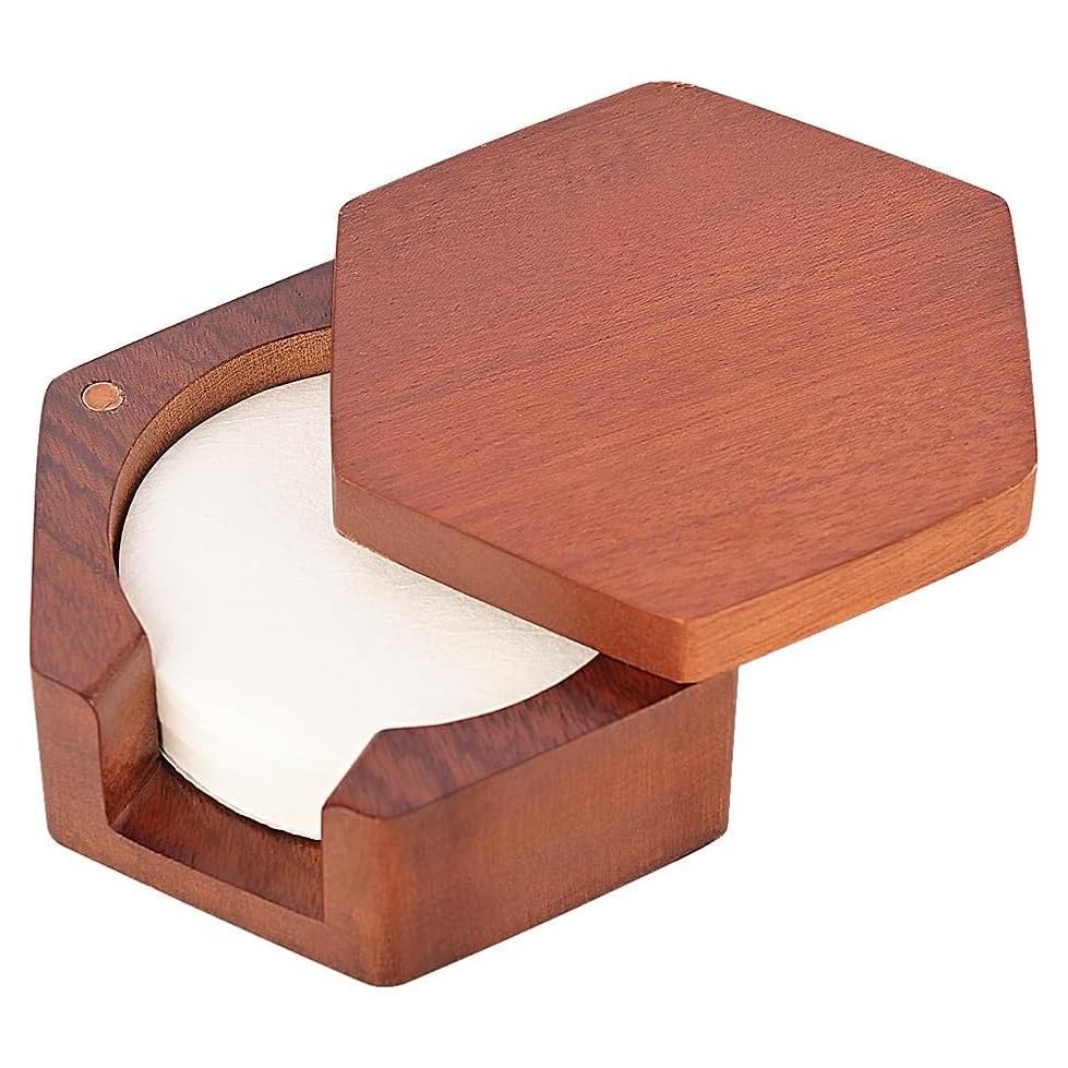 Soporte de Filtros de Café Espresso CAFEMASY Madera 100 Filtros