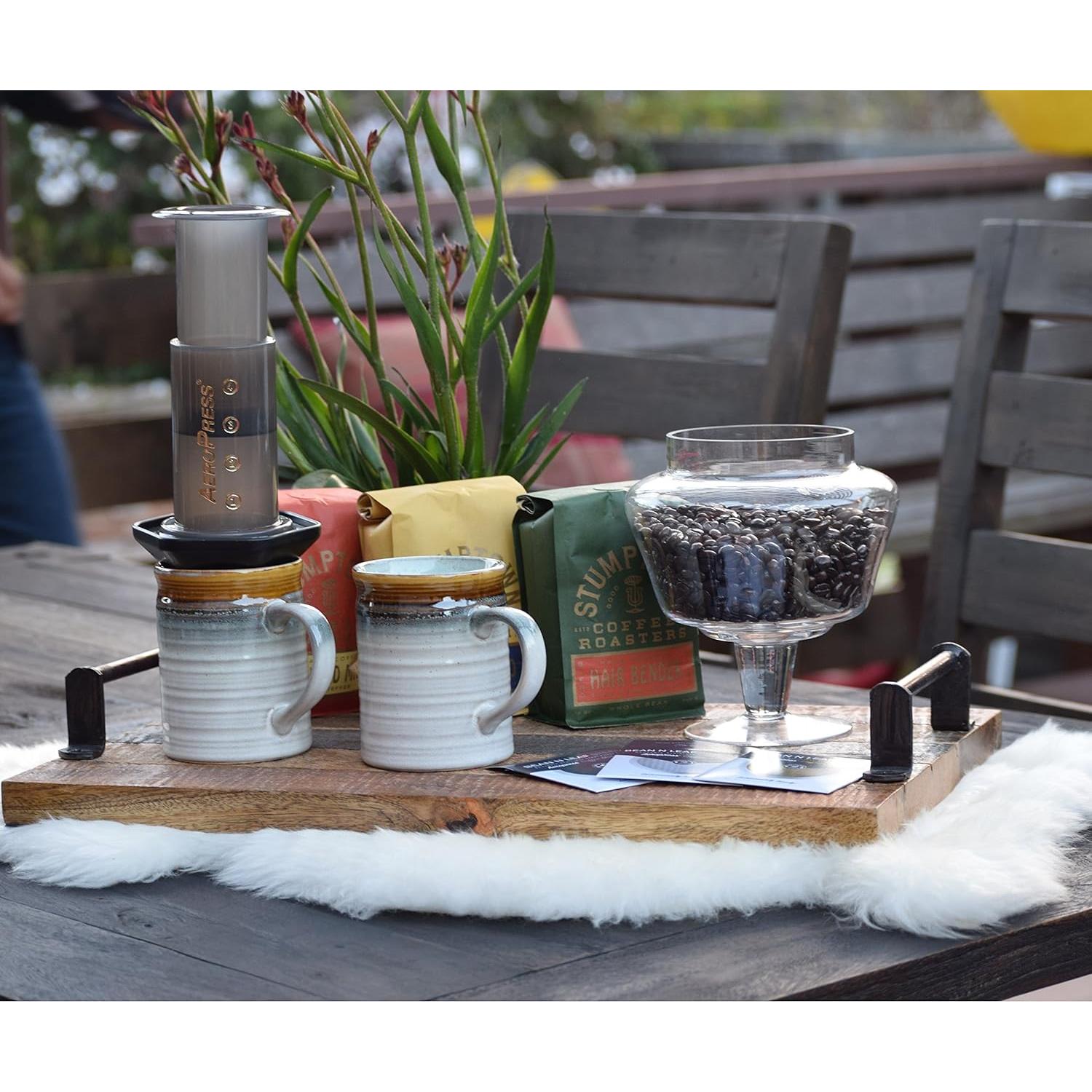 Paquete de 2 Filtros de Acero Inoxidable AeroPress Coffee Bean