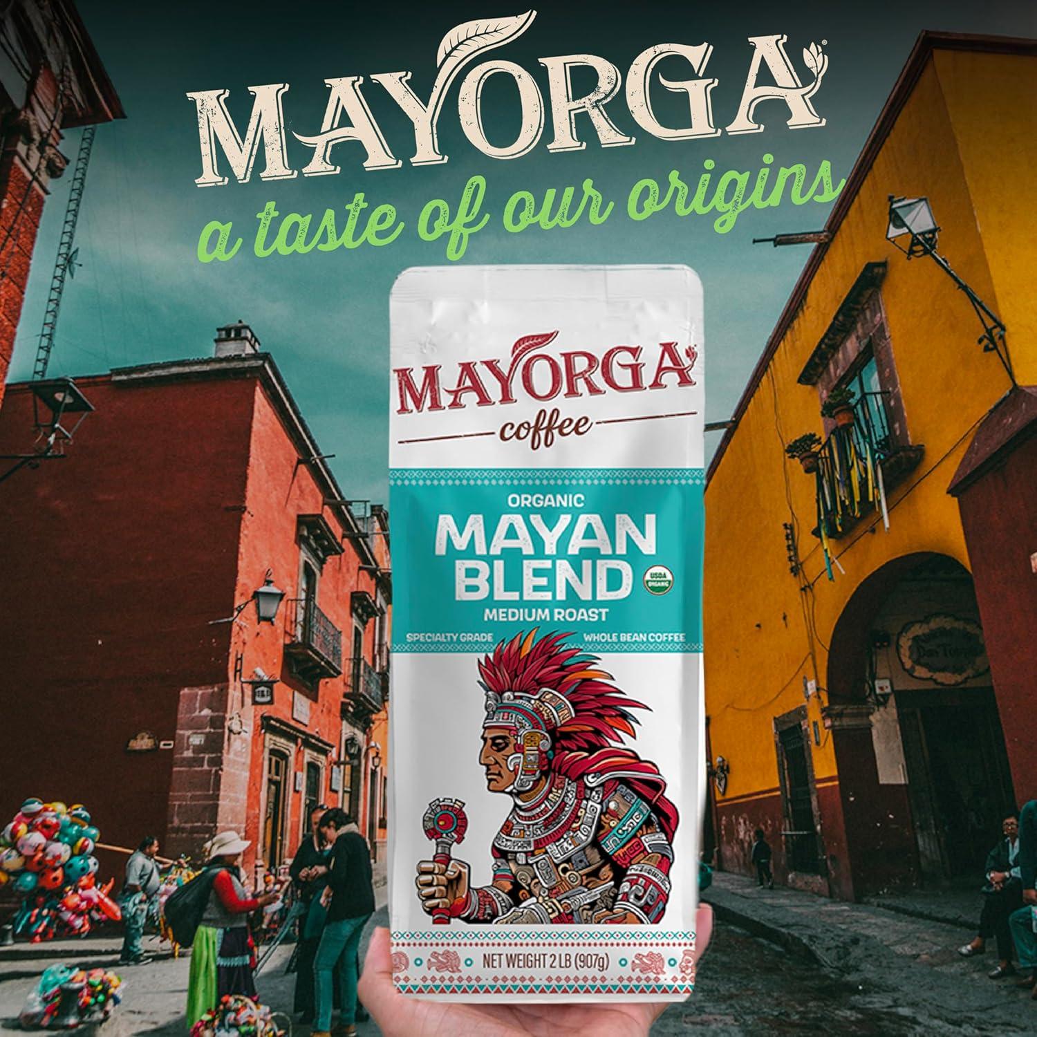 Café Orgánico Mayorga 907g Mezcla Maya Tostado Medio 100% Arábica