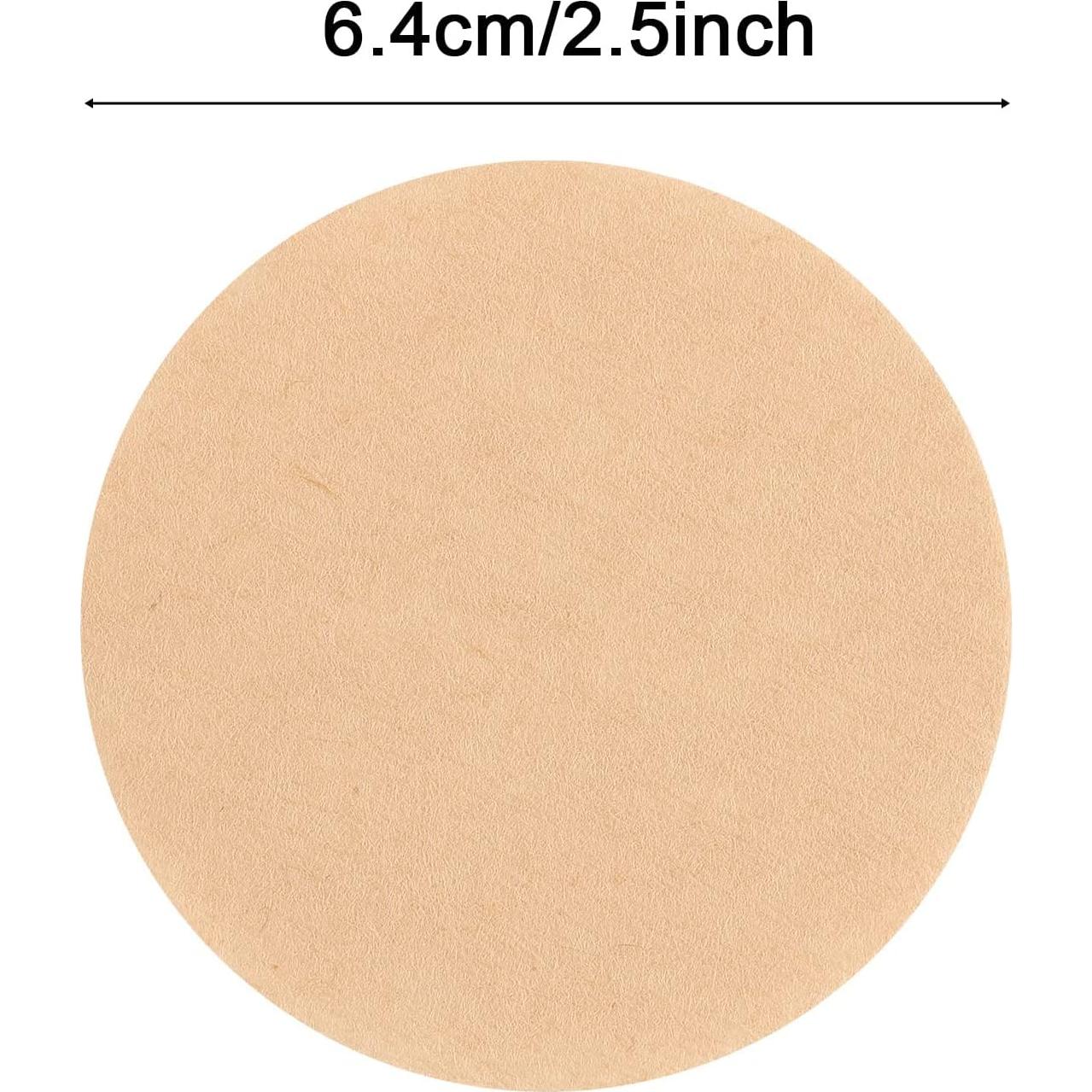 Filtros de Café de Papel Sin Blanquear AIEX 350 pcs 6.4cm