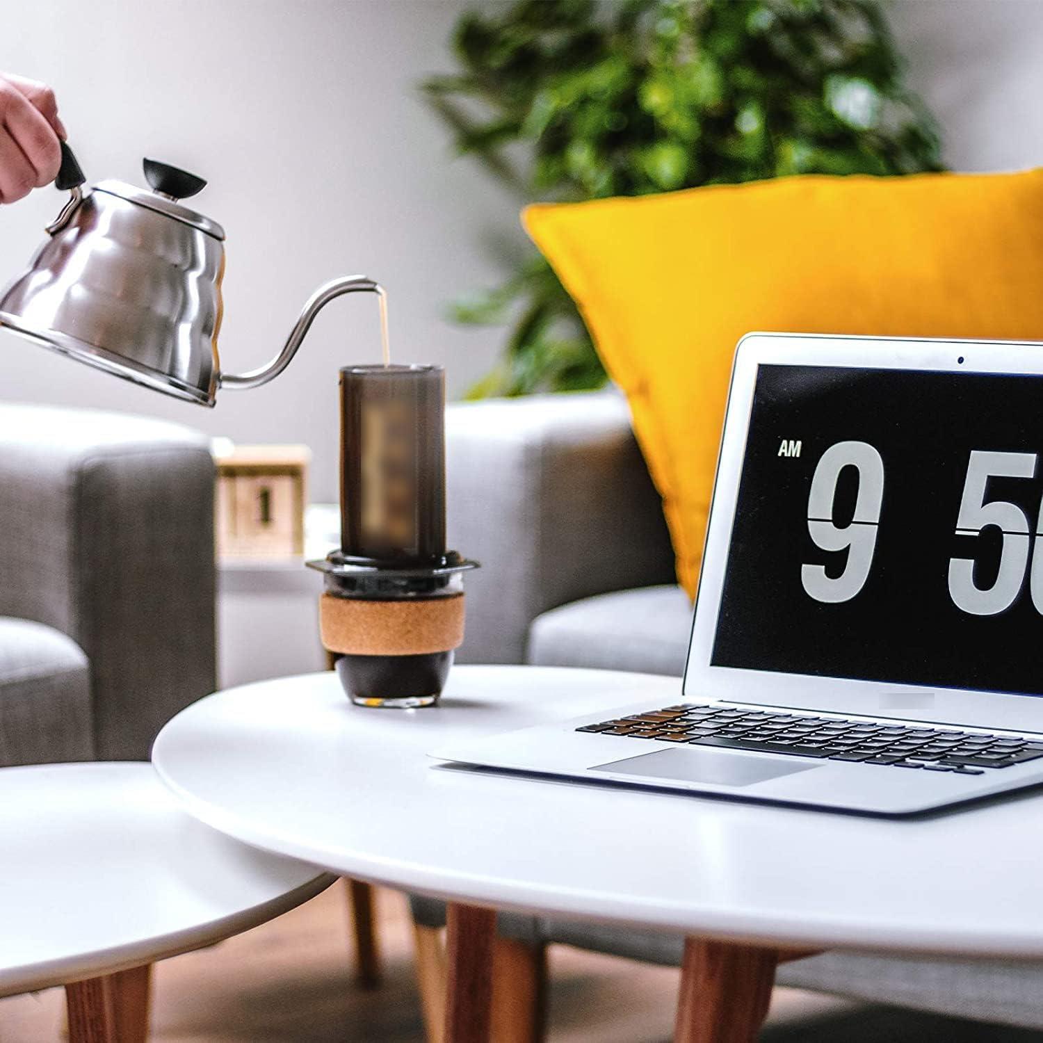 Filtros de Café de Papel Sin Blanquear AIEX 350 pcs 6.4cm