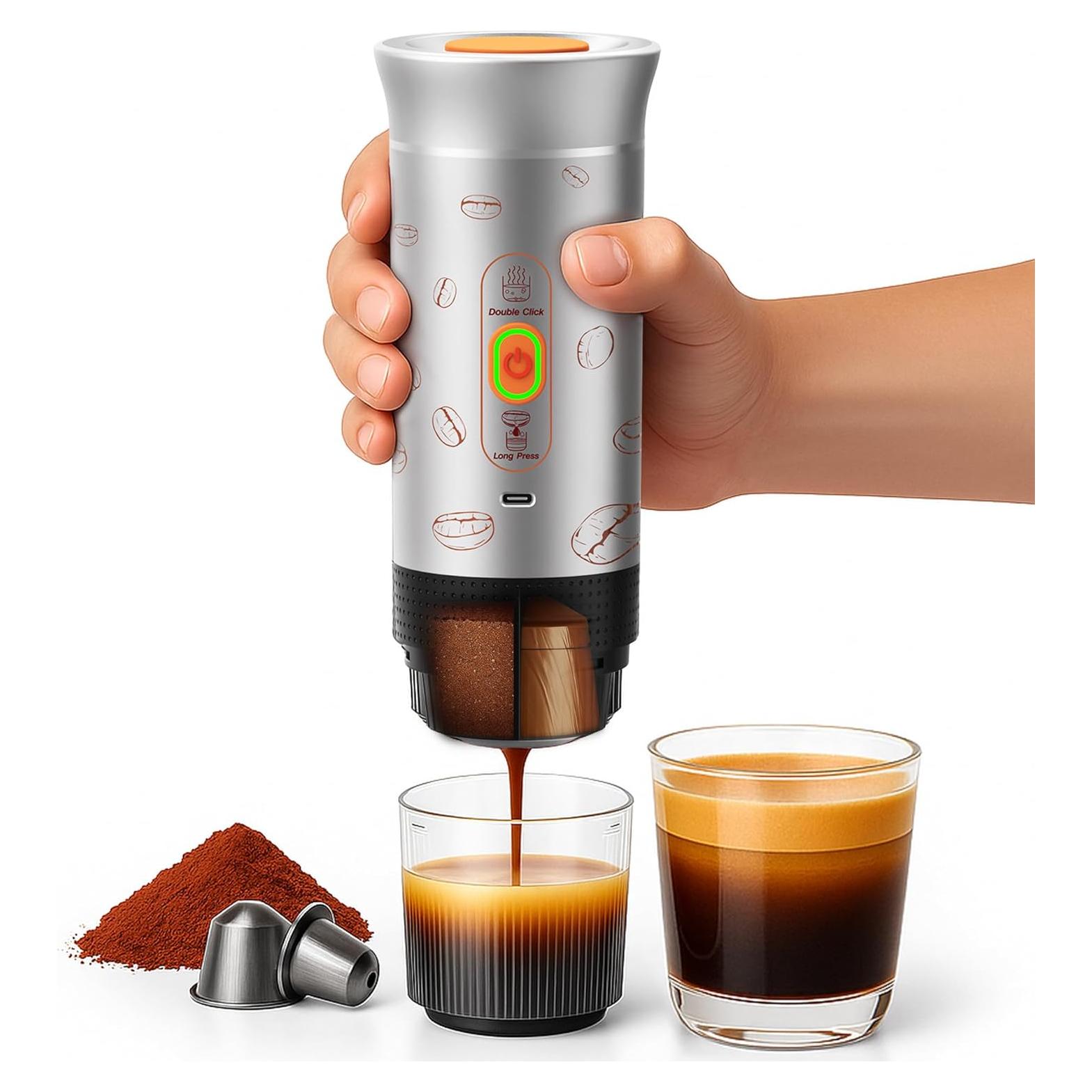 Cafetera de Espresso Portátil Aerogogo 20 Bar Inalámbrica