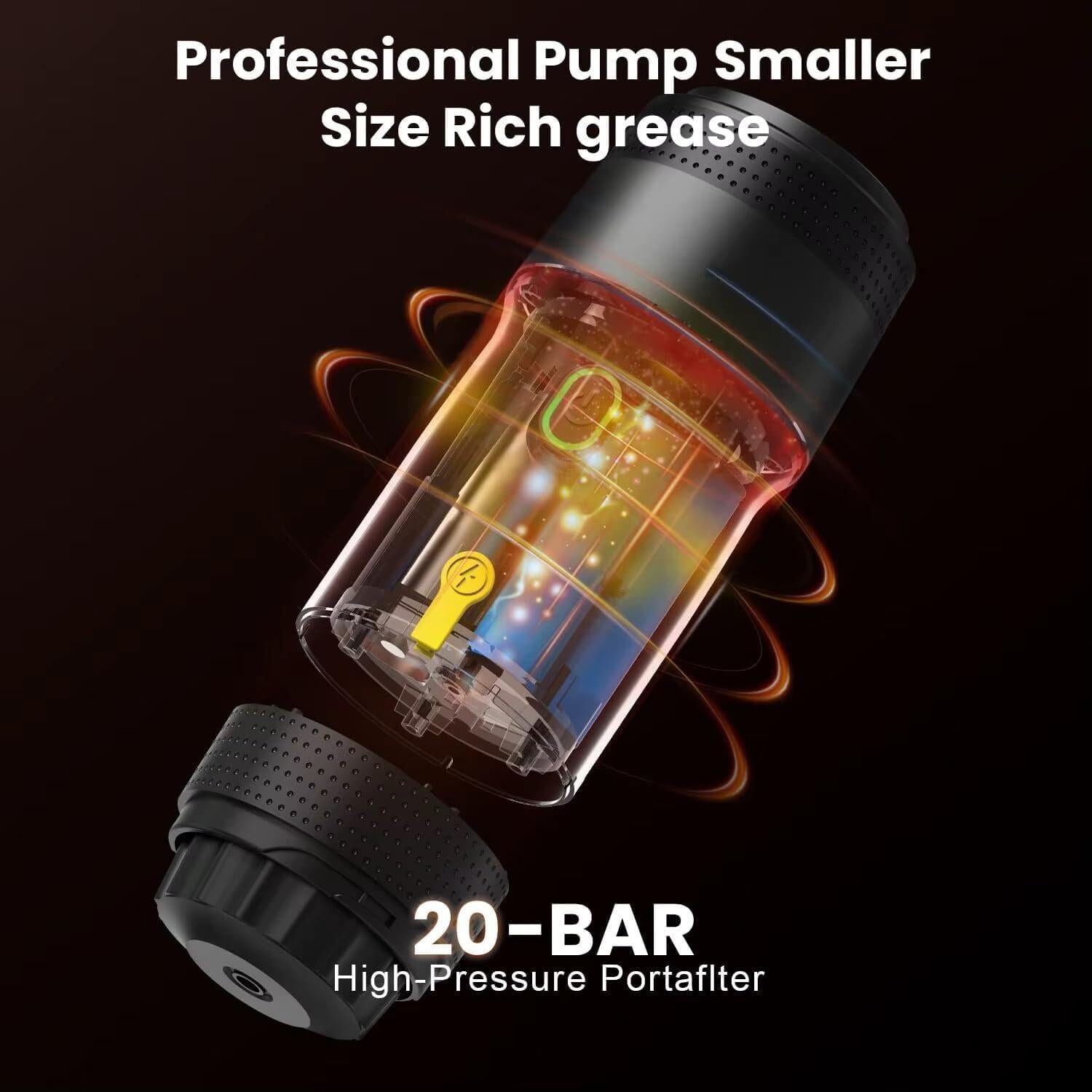 Máquina de Espresso Portátil Genérico Moltopresso 7500mAh