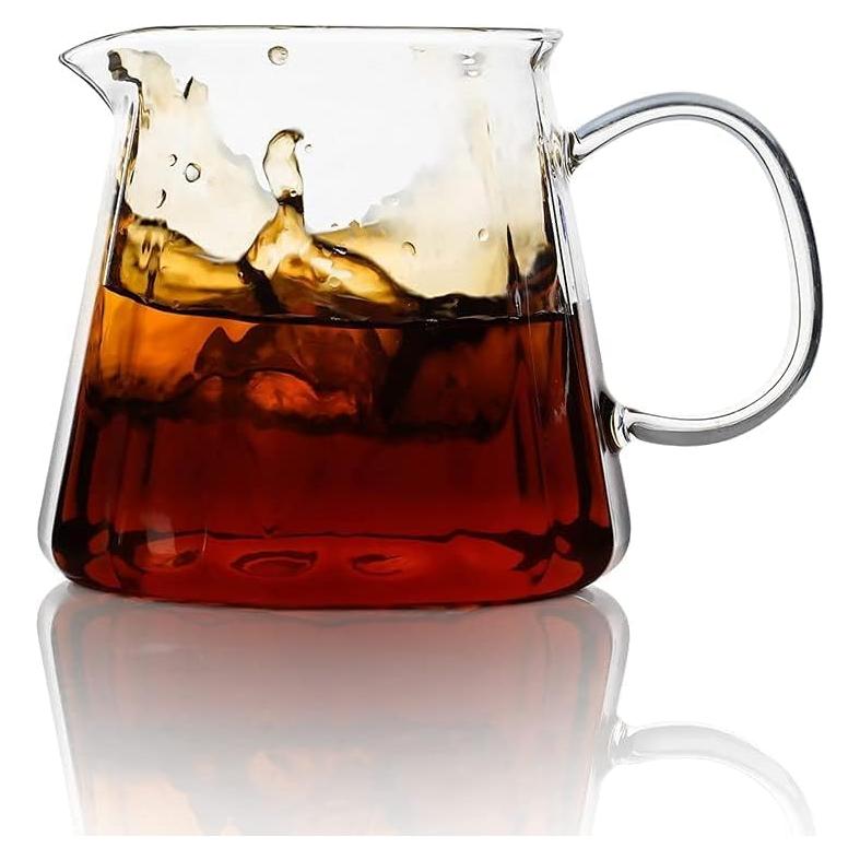 Jarra de Café de Vidrio Watchget 500ml - Resistente al Calor