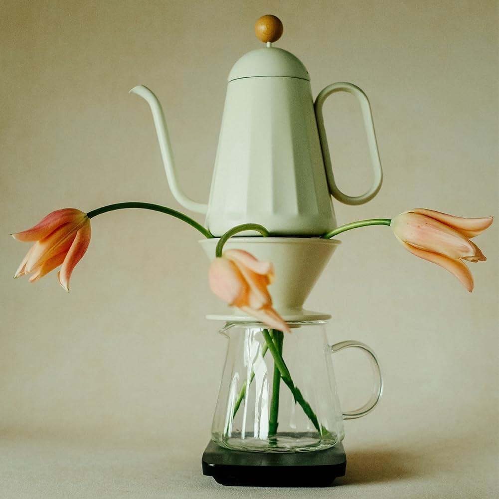 Jarra de Café de Vidrio Watchget 500ml - Resistente al Calor