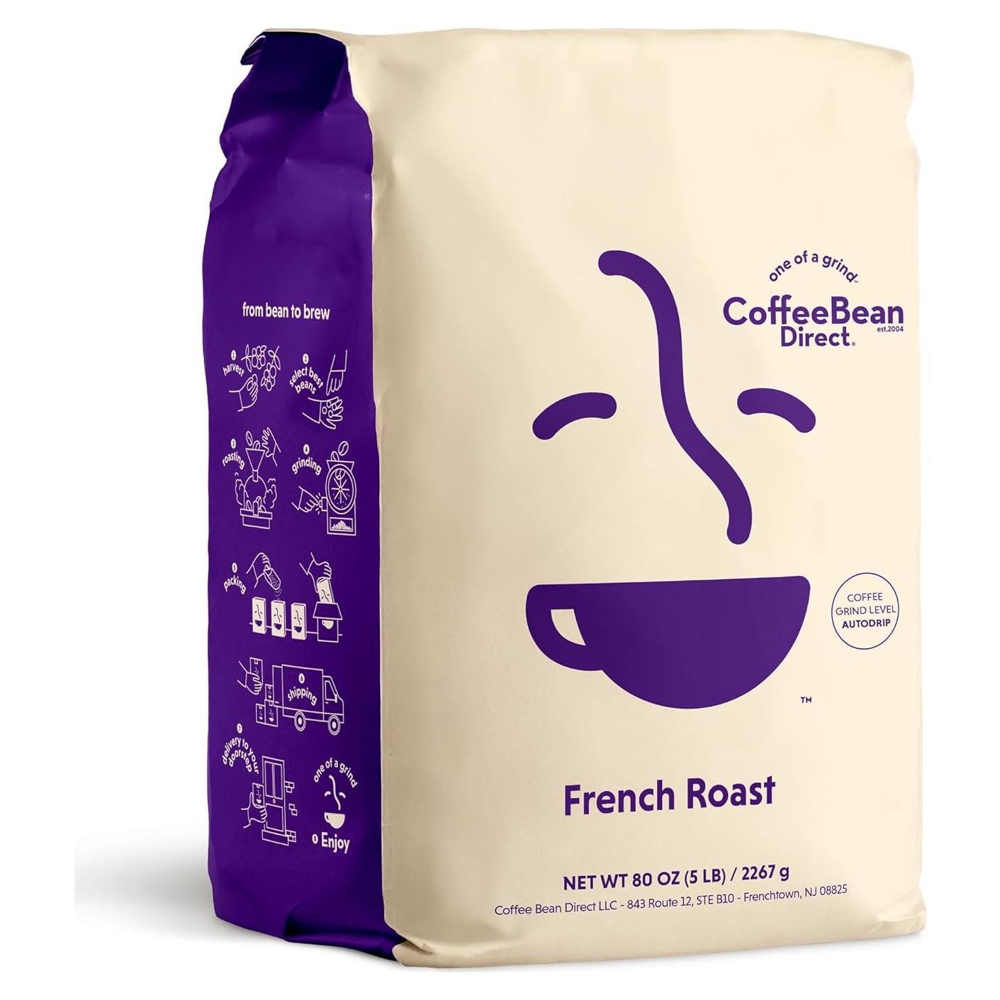 Café Molido Tostado Francés Café en Grano Directo 2267g